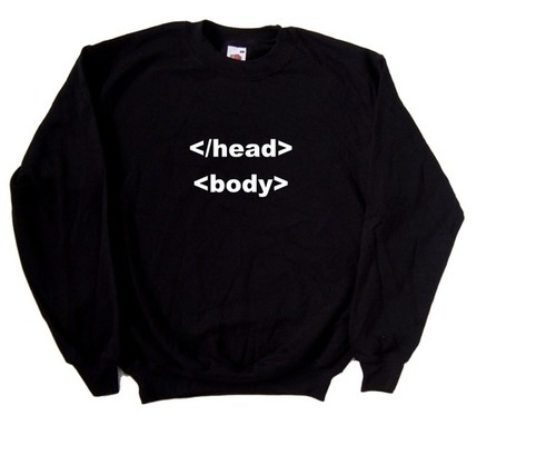 Head body funny - </head><body>, geek