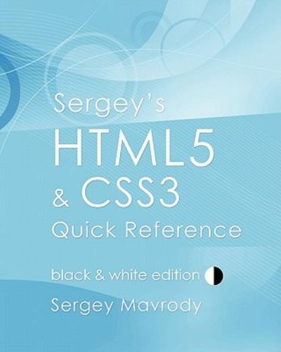 Sergey html5 css3 - html5,