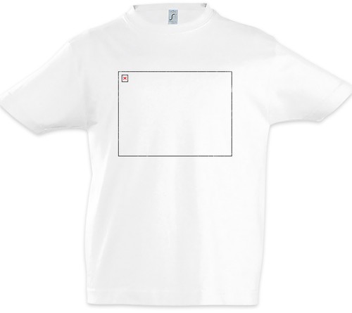 Empty frame boys shirt css - t-shirt,