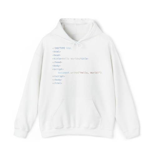 Html code unisex hoodie - code,