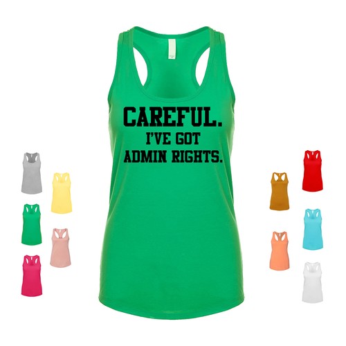 Careful got admin rights - i've,